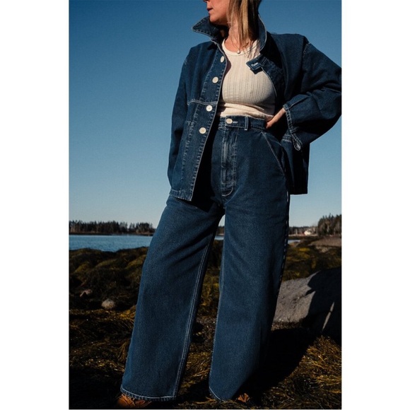 Rudy Jude Adult Lace Back Big Jean - Tumbled Classic Indigo - Size RJ1 1 rj - Picture 2 of 11